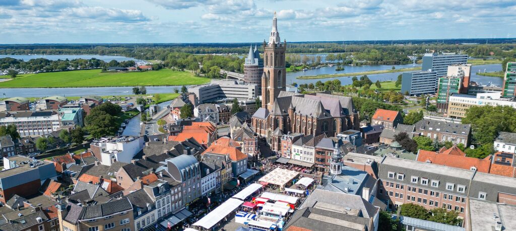 Roermondse Markt drone