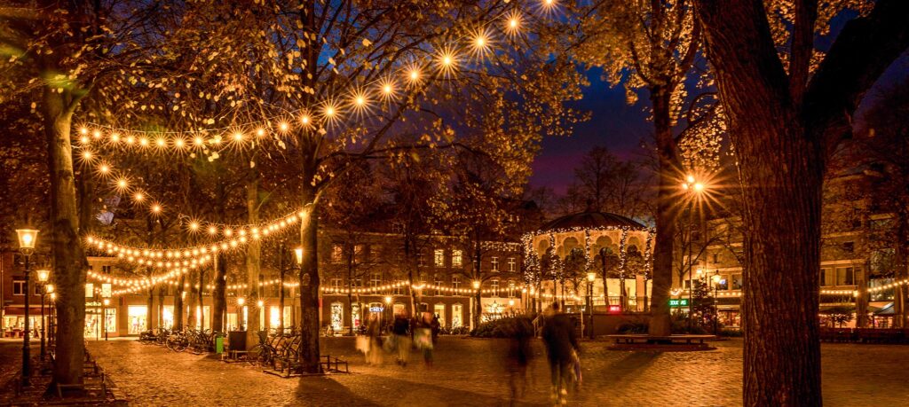 Munsterplein Roermond sfeerverlichting