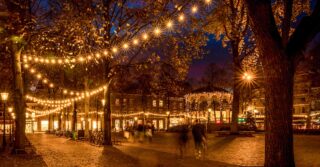 Munsterplein Roermond sfeerverlichting